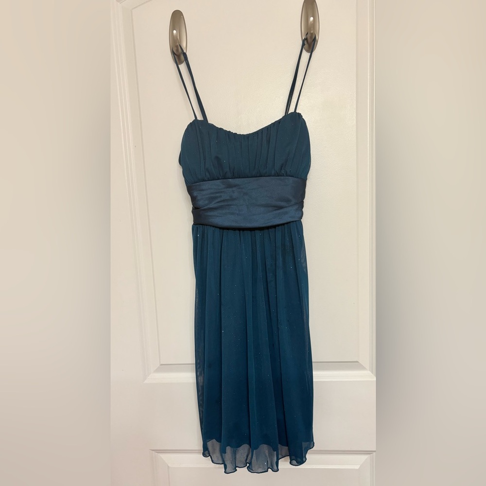 Speechless Blue Sparkly Dress